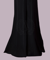 BLACK CHIKANKARI SHARARA PANT